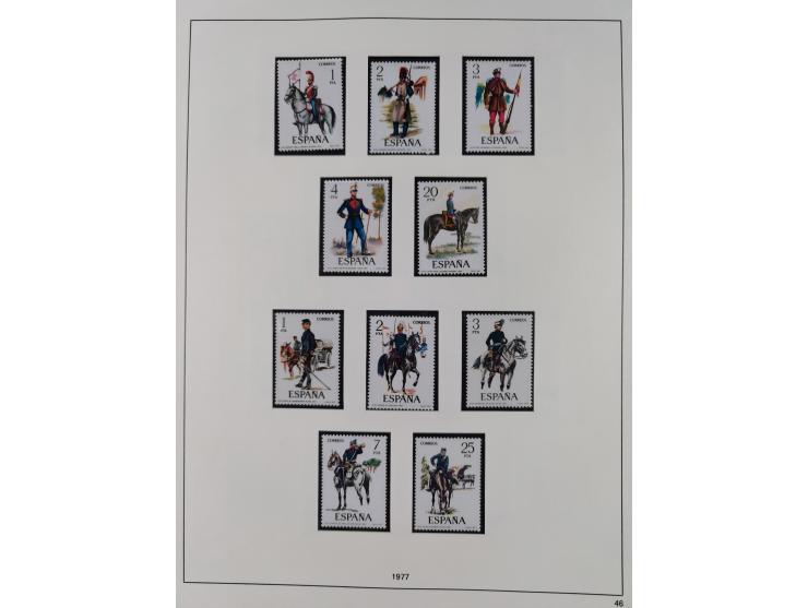 1850/1980, in the beginning mostly used and unused, from 1961-80 apparently complete mint never hinged collection, starting f