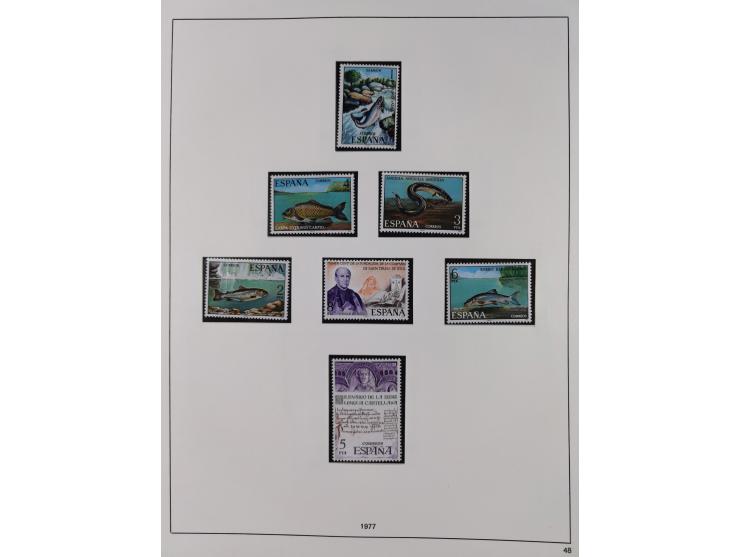 1850/1980, in the beginning mostly used and unused, from 1961-80 apparently complete mint never hinged collection, starting f