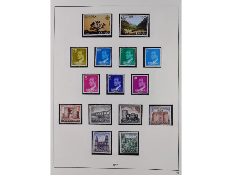 1850/1980, in the beginning mostly used and unused, from 1961-80 apparently complete mint never hinged collection, starting f