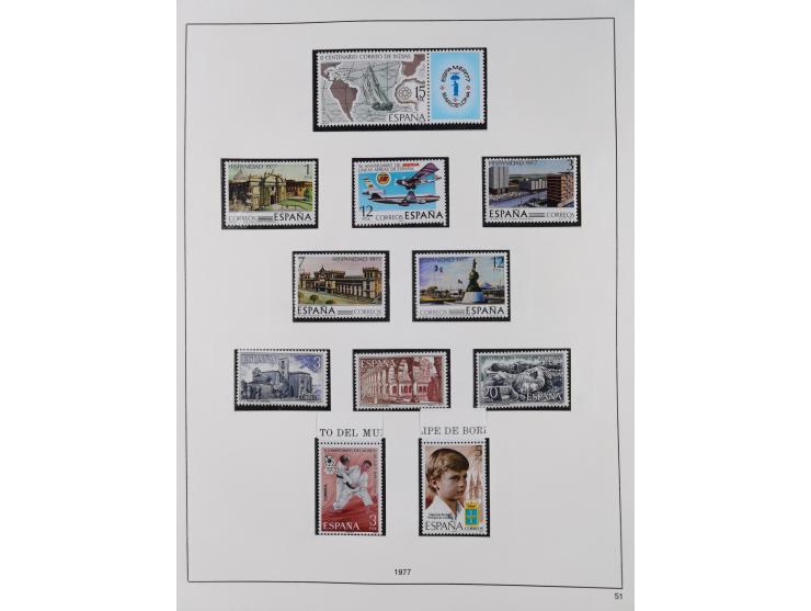 1850/1980, in the beginning mostly used and unused, from 1961-80 apparently complete mint never hinged collection, starting f