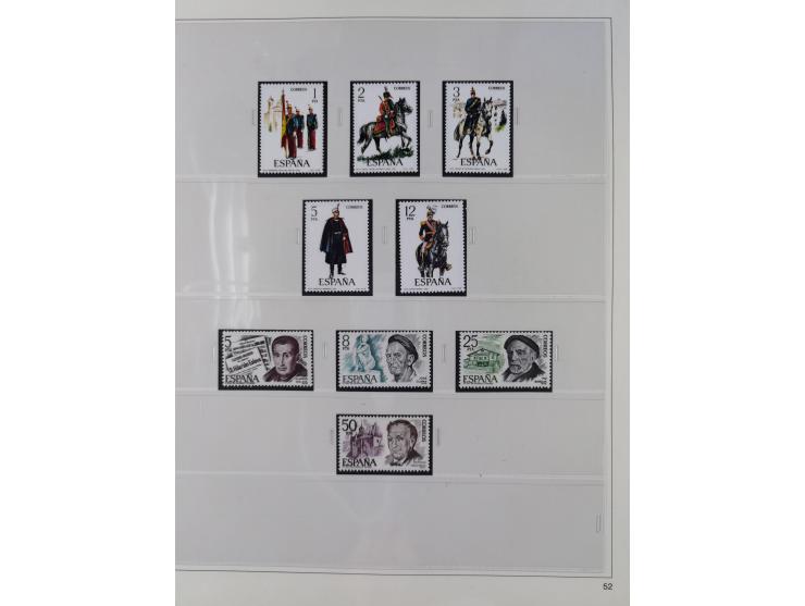 1850/1980, in the beginning mostly used and unused, from 1961-80 apparently complete mint never hinged collection, starting f