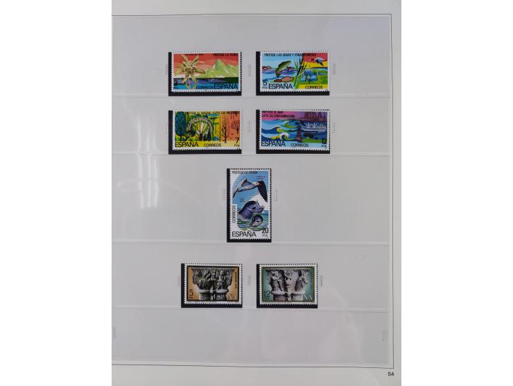 1850/1980, in the beginning mostly used and unused, from 1961-80 apparently complete mint never hinged collection, starting f