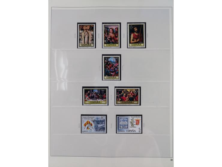 1850/1980, in the beginning mostly used and unused, from 1961-80 apparently complete mint never hinged collection, starting f