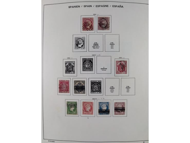 1850/1980, in the beginning mostly used and unused, from 1961-80 apparently complete mint never hinged collection, starting f