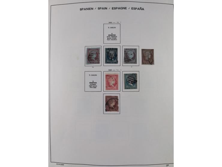 1850/1980, in the beginning mostly used and unused, from 1961-80 apparently complete mint never hinged collection, starting f