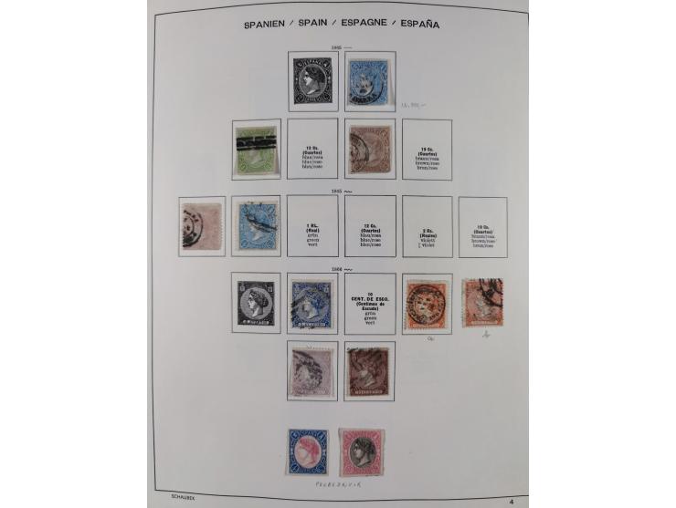 1850/1980, in the beginning mostly used and unused, from 1961-80 apparently complete mint never hinged collection, starting f