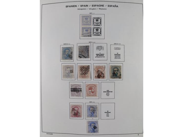 1850/1980, in the beginning mostly used and unused, from 1961-80 apparently complete mint never hinged collection, starting f