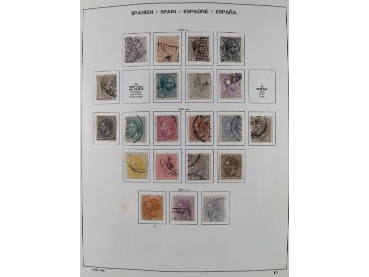 1850/1980, in the beginning mostly used and unused, from 1961-80 apparently complete mint never hinged collection, starting f