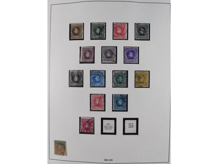 1850/1980, in the beginning mostly used and unused, from 1961-80 apparently complete mint never hinged collection, starting f