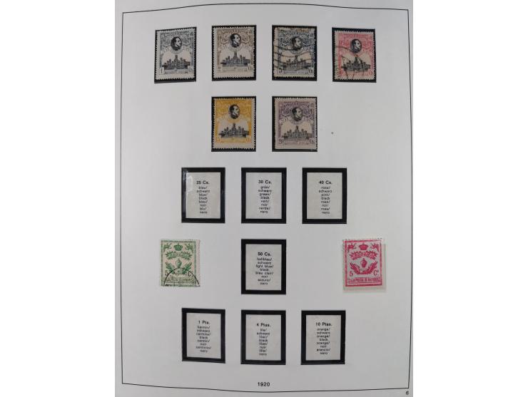 1850/1980, in the beginning mostly used and unused, from 1961-80 apparently complete mint never hinged collection, starting f