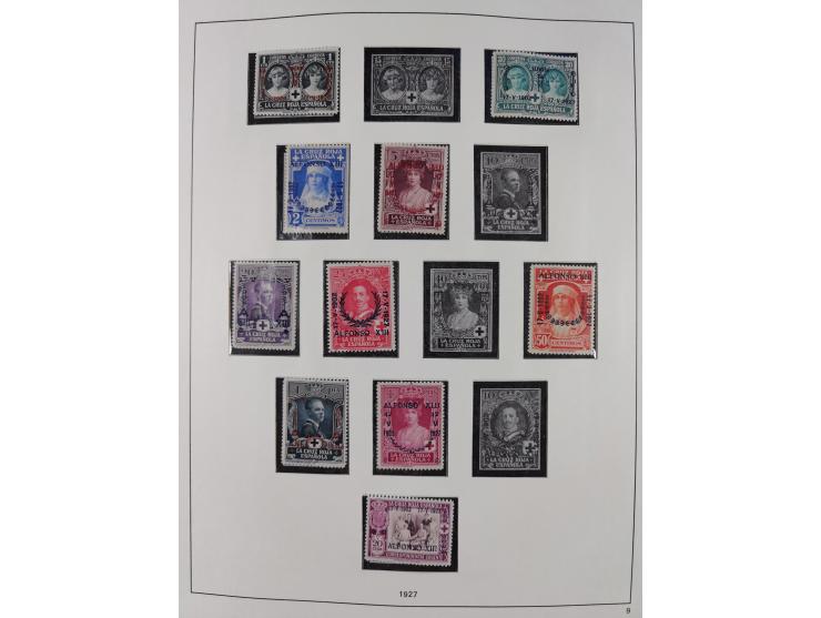 1850/1980, in the beginning mostly used and unused, from 1961-80 apparently complete mint never hinged collection, starting f