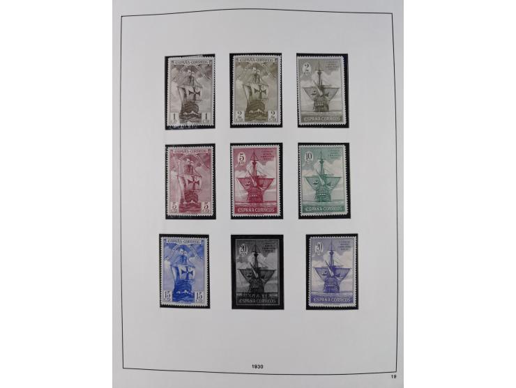 1850/1980, in the beginning mostly used and unused, from 1961-80 apparently complete mint never hinged collection, starting f