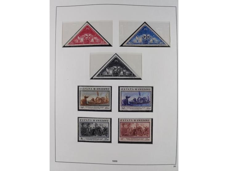 1850/1980, in the beginning mostly used and unused, from 1961-80 apparently complete mint never hinged collection, starting f