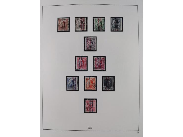 1850/1980, in the beginning mostly used and unused, from 1961-80 apparently complete mint never hinged collection, starting f