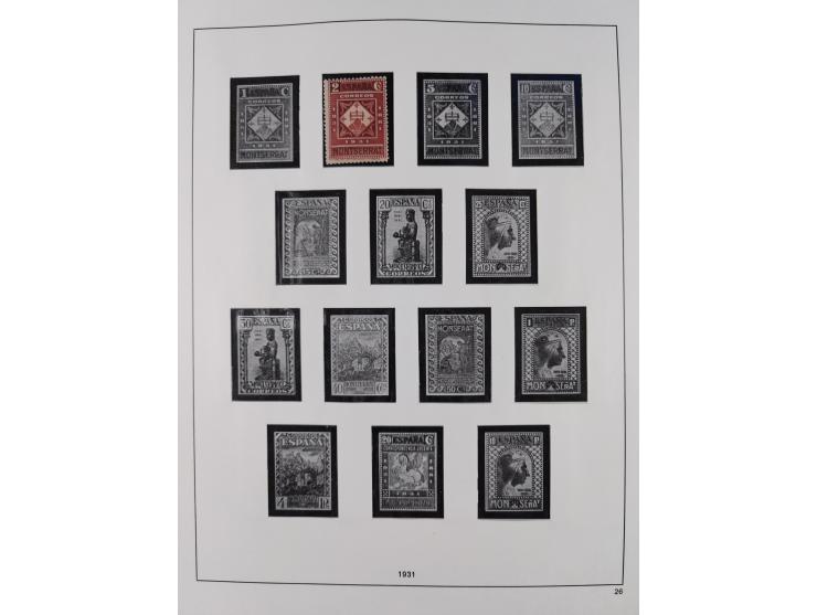 1850/1980, in the beginning mostly used and unused, from 1961-80 apparently complete mint never hinged collection, starting f