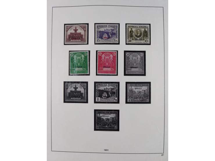 1850/1980, in the beginning mostly used and unused, from 1961-80 apparently complete mint never hinged collection, starting f