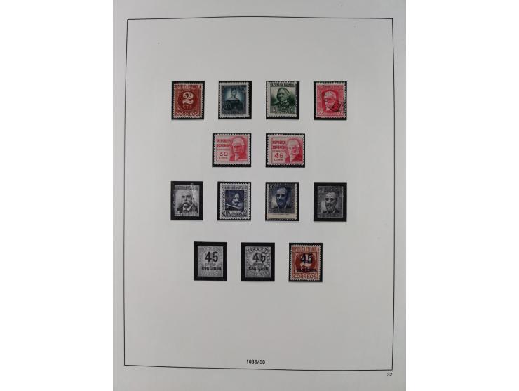 1850/1980, in the beginning mostly used and unused, from 1961-80 apparently complete mint never hinged collection, starting f