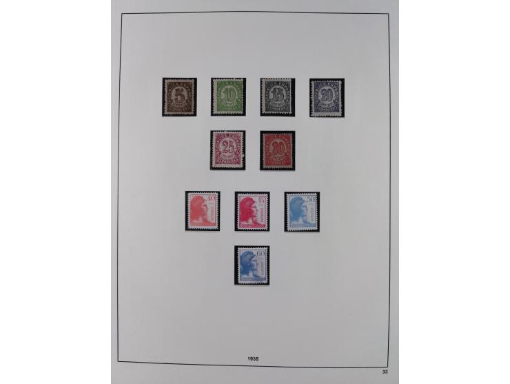 1850/1980, in the beginning mostly used and unused, from 1961-80 apparently complete mint never hinged collection, starting f