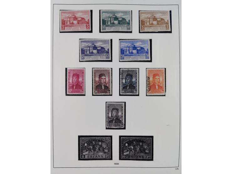 1850/1980, in the beginning mostly used and unused, from 1961-80 apparently complete mint never hinged collection, starting f