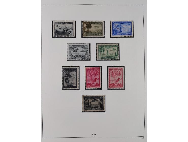 1850/1980, in the beginning mostly used and unused, from 1961-80 apparently complete mint never hinged collection, starting f