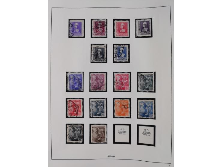 1850/1980, in the beginning mostly used and unused, from 1961-80 apparently complete mint never hinged collection, starting f