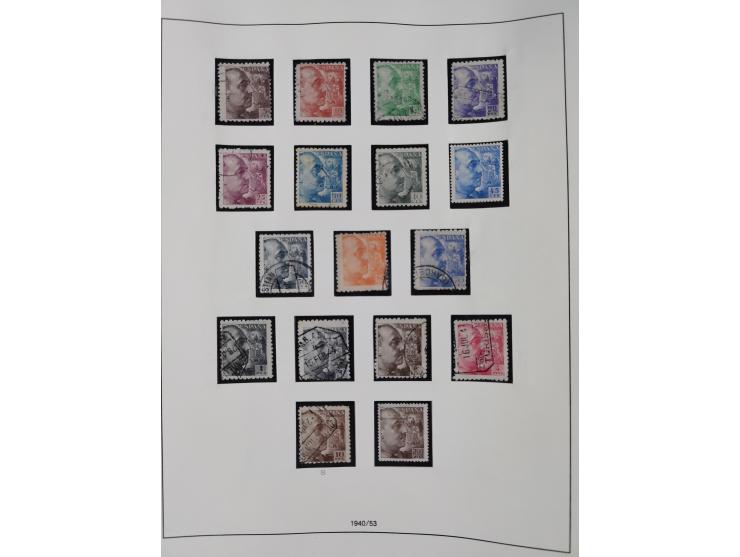 1850/1980, in the beginning mostly used and unused, from 1961-80 apparently complete mint never hinged collection, starting f