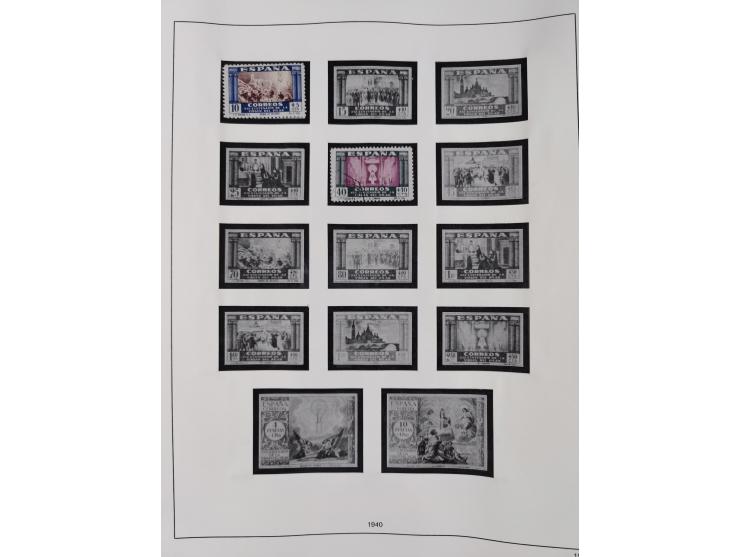 1850/1980, in the beginning mostly used and unused, from 1961-80 apparently complete mint never hinged collection, starting f