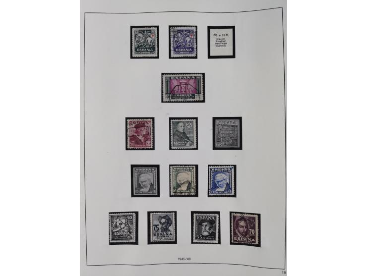 1850/1980, in the beginning mostly used and unused, from 1961-80 apparently complete mint never hinged collection, starting f