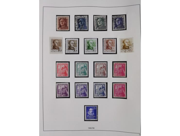 1850/1980, in the beginning mostly used and unused, from 1961-80 apparently complete mint never hinged collection, starting f