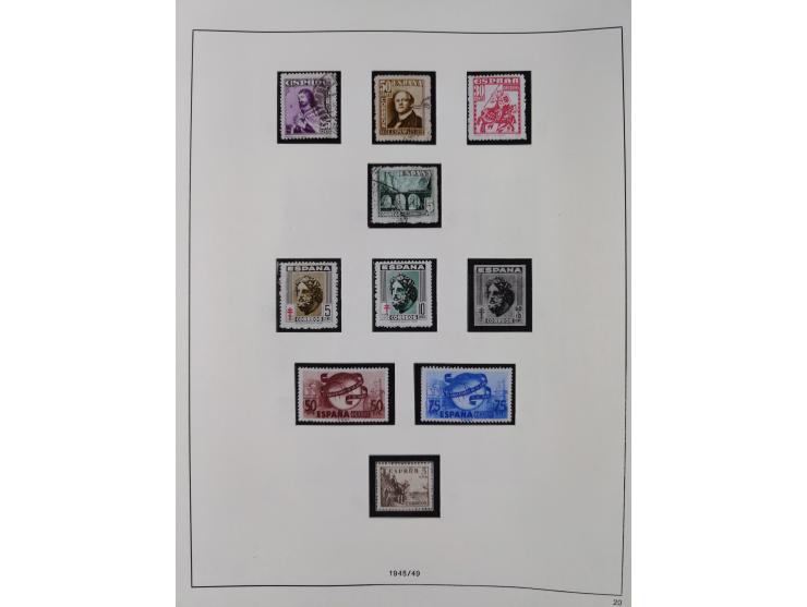 1850/1980, in the beginning mostly used and unused, from 1961-80 apparently complete mint never hinged collection, starting f