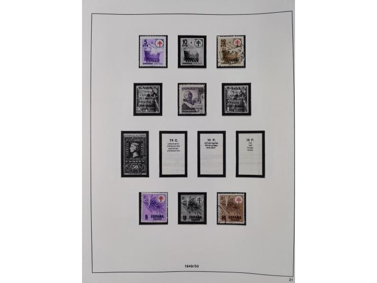 1850/1980, in the beginning mostly used and unused, from 1961-80 apparently complete mint never hinged collection, starting f