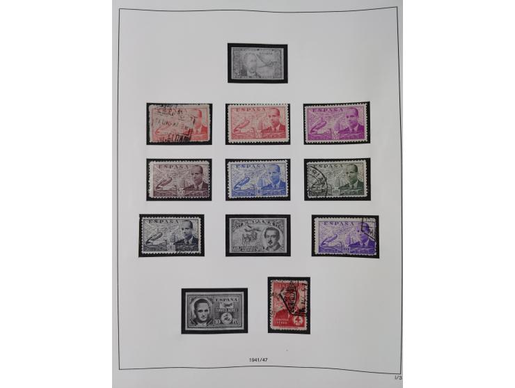 1850/1980, in the beginning mostly used and unused, from 1961-80 apparently complete mint never hinged collection, starting f