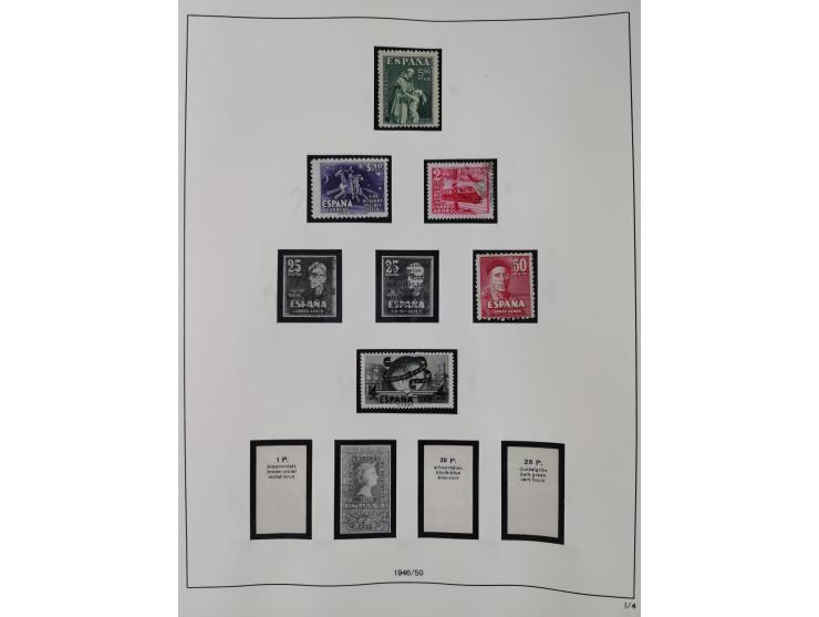 1850/1980, in the beginning mostly used and unused, from 1961-80 apparently complete mint never hinged collection, starting f