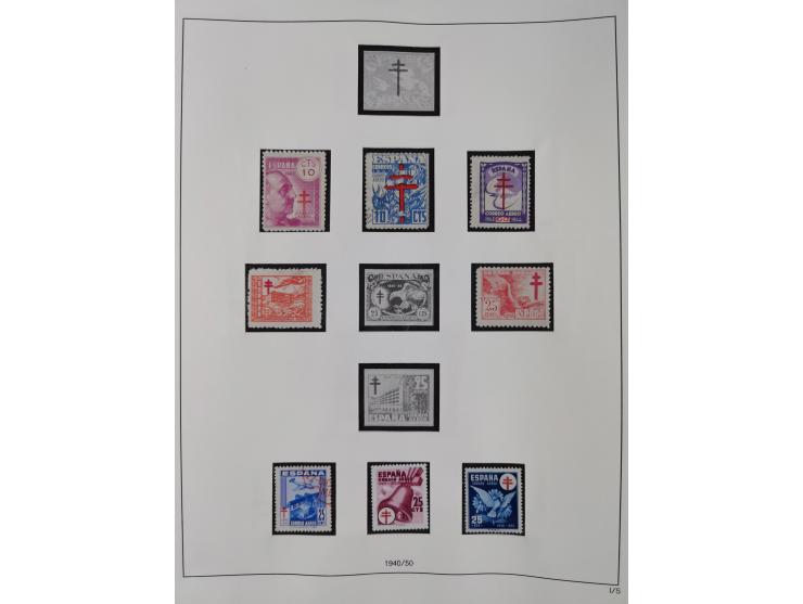 1850/1980, in the beginning mostly used and unused, from 1961-80 apparently complete mint never hinged collection, starting f