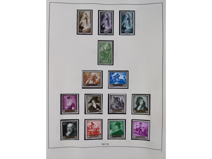 1850/1980, in the beginning mostly used and unused, from 1961-80 apparently complete mint never hinged collection, starting f