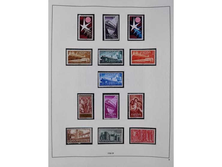 1850/1980, in the beginning mostly used and unused, from 1961-80 apparently complete mint never hinged collection, starting f