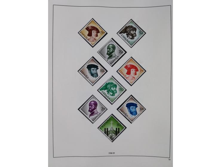 1850/1980, in the beginning mostly used and unused, from 1961-80 apparently complete mint never hinged collection, starting f