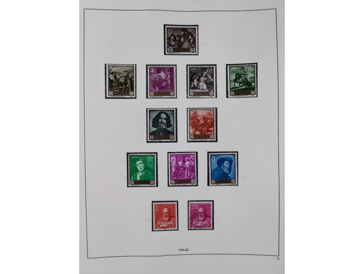 1850/1980, in the beginning mostly used and unused, from 1961-80 apparently complete mint never hinged collection, starting f