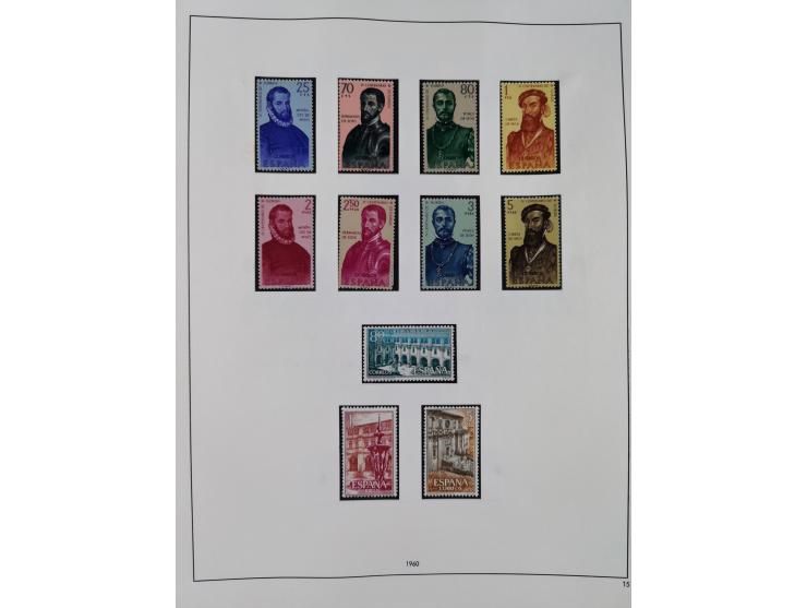 1850/1980, in the beginning mostly used and unused, from 1961-80 apparently complete mint never hinged collection, starting f