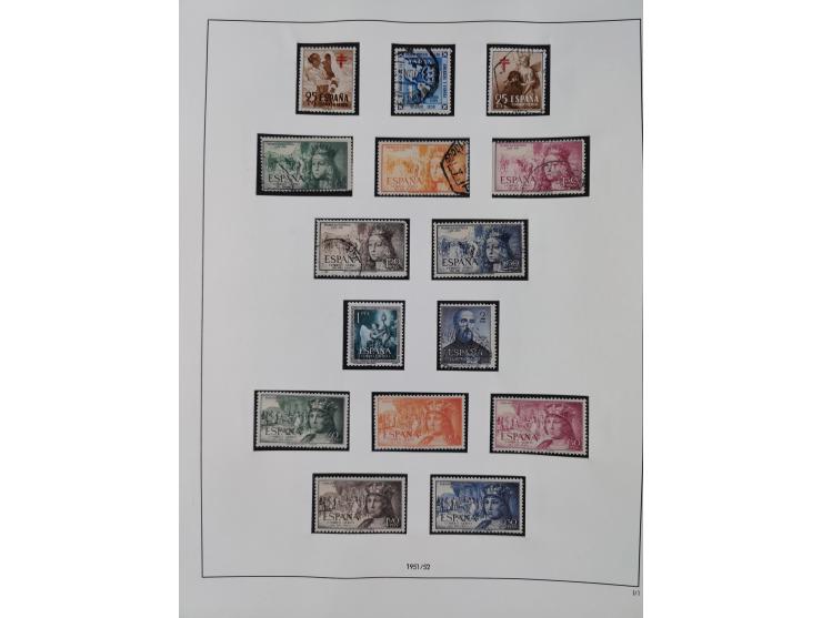 1850/1980, in the beginning mostly used and unused, from 1961-80 apparently complete mint never hinged collection, starting f