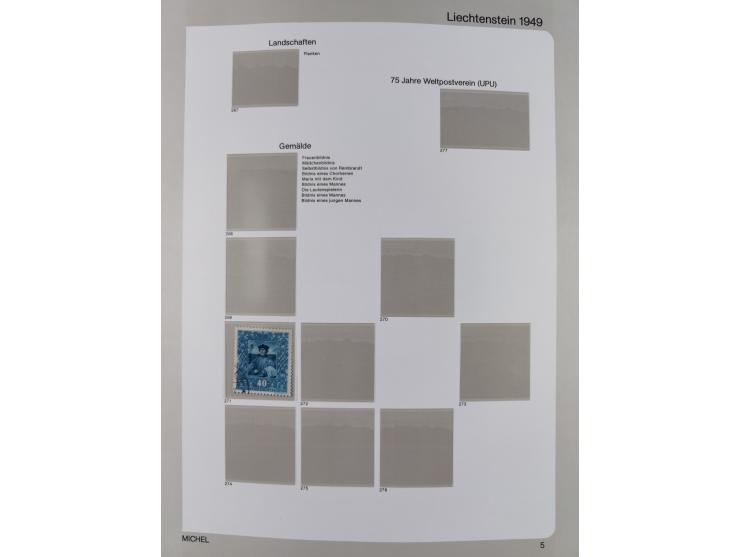 1912/1988, anfangs meist gestempelte/ungebrauchte, ab 1965-88 in den Hauptnummern augenscheinlich komplette postfrische Samml