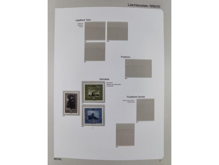 1912/1988, anfangs meist gestempelte/ungebrauchte, ab 1965-88 in den Hauptnummern augenscheinlich komplette postfrische Samml