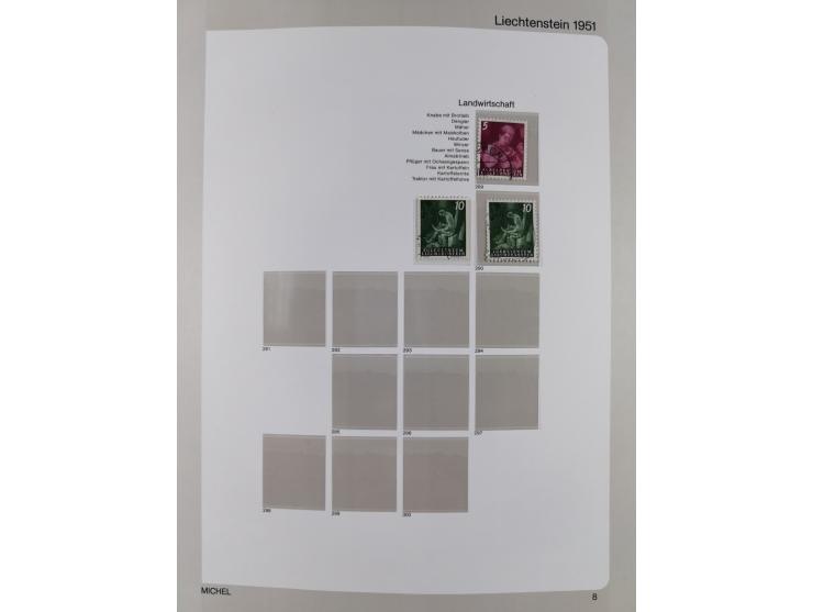 1912/1988, anfangs meist gestempelte/ungebrauchte, ab 1965-88 in den Hauptnummern augenscheinlich komplette postfrische Samml