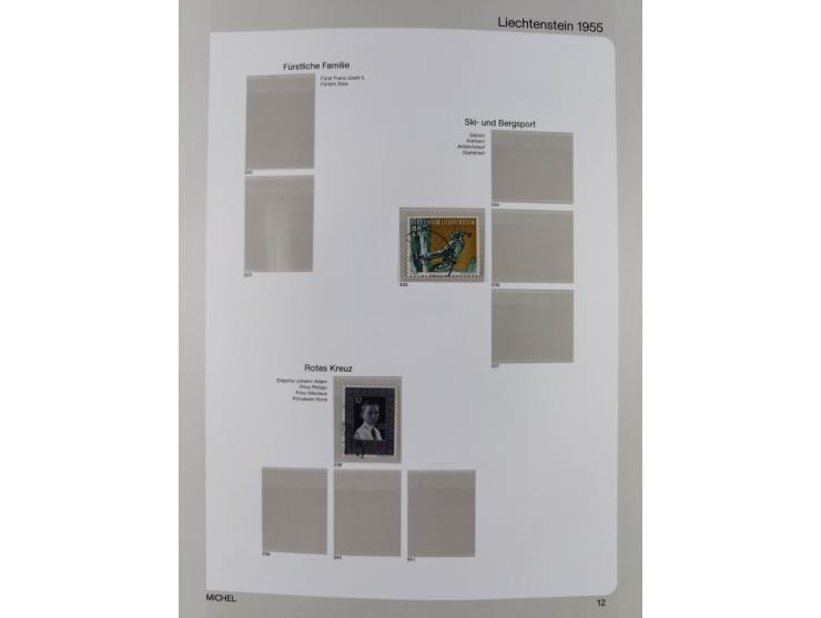 1912/1988, anfangs meist gestempelte/ungebrauchte, ab 1965-88 in den Hauptnummern augenscheinlich komplette postfrische Samml