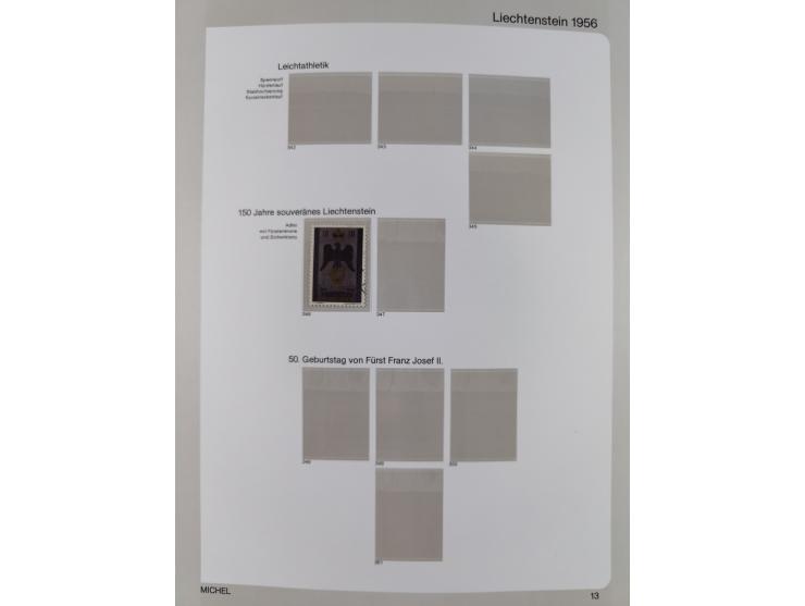 1912/1988, anfangs meist gestempelte/ungebrauchte, ab 1965-88 in den Hauptnummern augenscheinlich komplette postfrische Samml