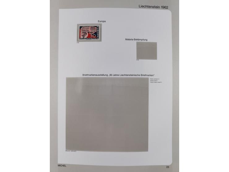 1912/1988, anfangs meist gestempelte/ungebrauchte, ab 1965-88 in den Hauptnummern augenscheinlich komplette postfrische Samml