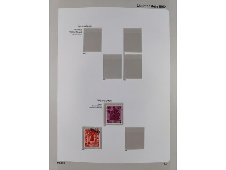 1912/1988, anfangs meist gestempelte/ungebrauchte, ab 1965-88 in den Hauptnummern augenscheinlich komplette postfrische Samml