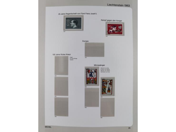 1912/1988, anfangs meist gestempelte/ungebrauchte, ab 1965-88 in den Hauptnummern augenscheinlich komplette postfrische Samml