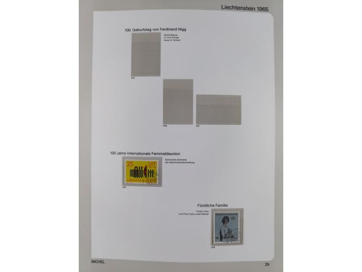 1912/1988, anfangs meist gestempelte/ungebrauchte, ab 1965-88 in den Hauptnummern augenscheinlich komplette postfrische Samml