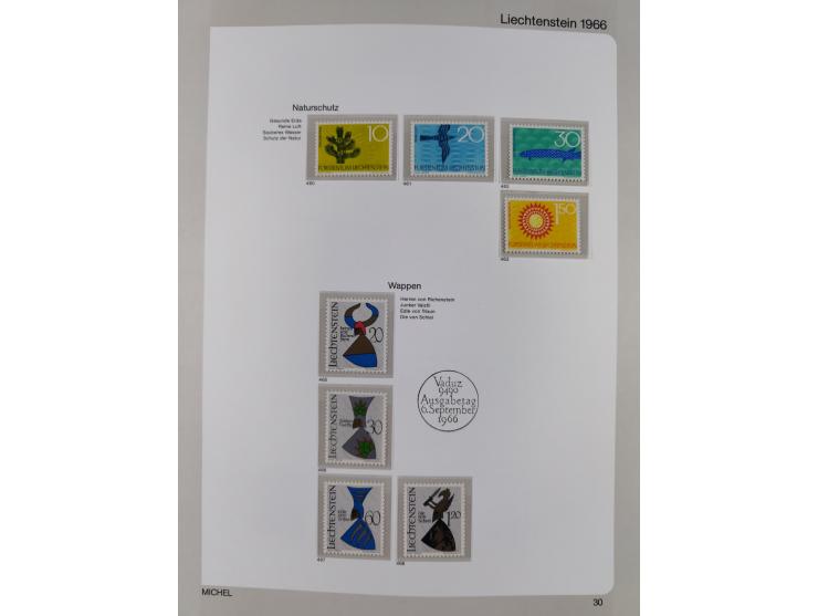 1912/1988, anfangs meist gestempelte/ungebrauchte, ab 1965-88 in den Hauptnummern augenscheinlich komplette postfrische Samml